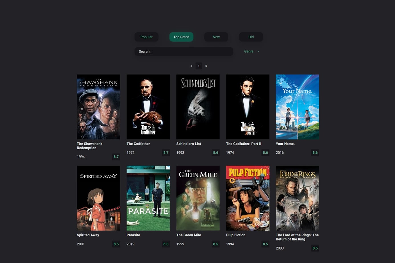 kinogo movie library app
