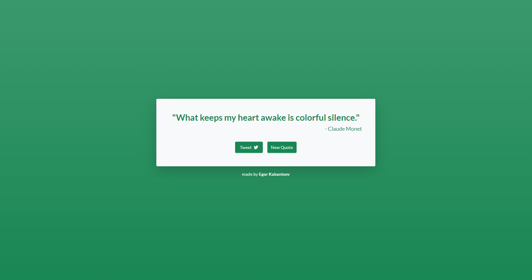 quote generator app